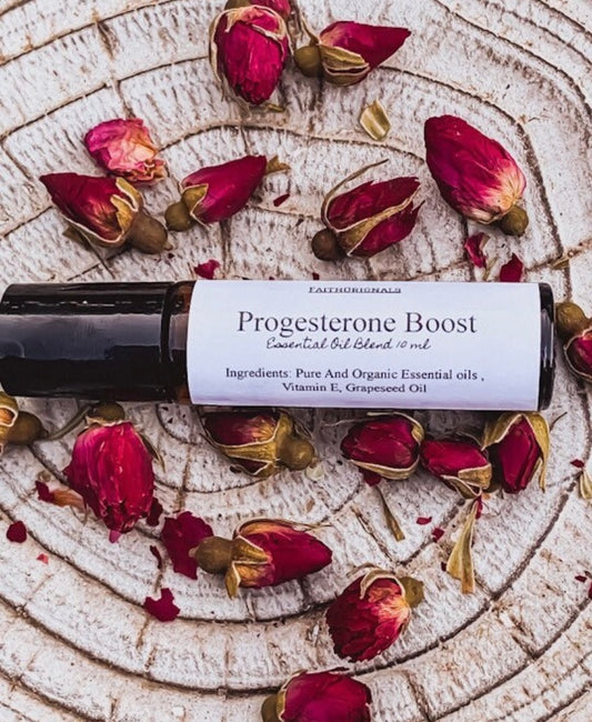 Progesterone Boost Essential Oil Roll-On Roller Blend 10ml