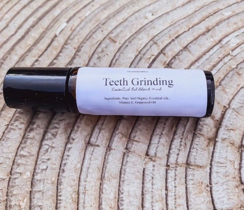 Teeth Grinding Essential Oil Roll-On Roller Blend 10ml