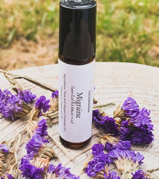 Migraine Essential Oil Roll-On Roller Blend 10ml