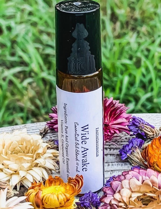 Wide Awake Essential Oil Roll On Roller Blend 10ml