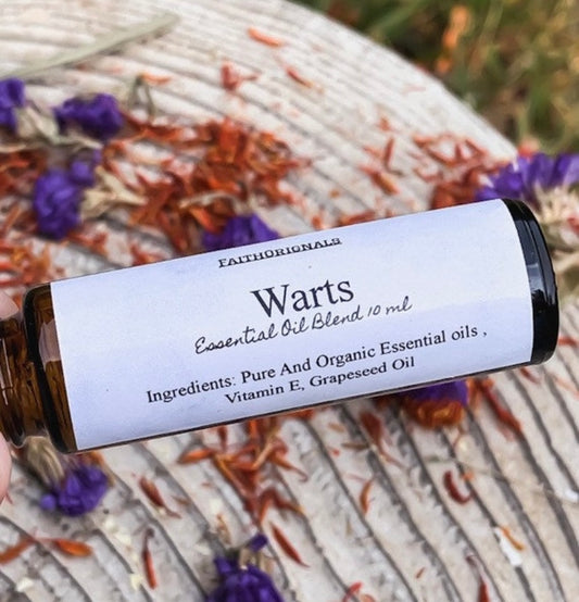 Wart Remover Essential Oil Roll-On Rollerball Blend 10ml