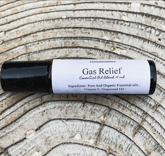 Gas Relief Essential Oil Roller 10ml